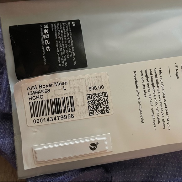 Lululemon Always In Motion Boxer Modal Short 5” in Charged Indigo (purple) - Picture 6 of 6